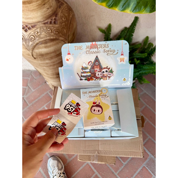 POP MART Other - Monsters labubu classic sparkly stars- authentic supply by pop mart